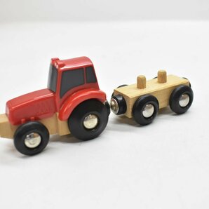 BRIO ファームレールセット 33719 パーツ欠品あり[ブリオ][Farm Railway set][知育玩具][学習玩具][鉄道][電車]の画像7