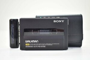 SONY WM-150 WALKMAN ケース付[ソニー][ウォークマン][ポータブル カセットプレーヤー]22M