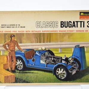 Monogram 1/24 CLASSIC BUGATTI 35B プラモデル 未組立?[モノグラム][クラシック][ブガッティ35B][レトロ][当時物][旧車]Hの画像1