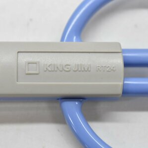 KING JIM テプラ トリマー RT24 はさみ 元箱 説明書あり[キングジム][TEPRA][TRIMMER RT24][文房具][ハサミ]の画像4