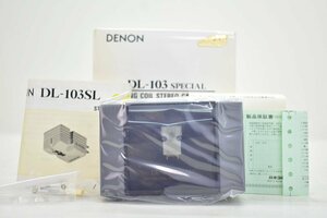  unopened DENON DL-103 SPECIAL 80 anniversary commemoration limitated production MC cartridge original box attaching [ Denon ][ record player ][ turntable ]12M