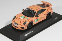 スパーク 特注 1/43 ポルシェ 911 (991) GT3 #92 2018 Porsche 911 (991) GT3 Taxi Leipzig 2018 Pink Pig Tribute_画像1