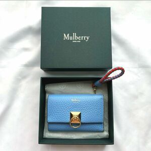 mulberry マルベリー アイリス 三つ折りミニ財布 スモールウォレット