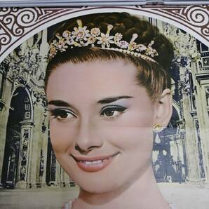 レ24032725 古い映画のポスター 「ローマの休日/Roman Holiday」 オードリー・ヘプバーン グレゴリー・ペック 1953年 定形外発送の画像2