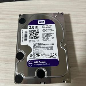 X50:【動作保証/使用0時間/AVコマンド対応】WDC WD20PURX-64P6ZY0 3.5インチHDD SATA 2TB 2000GB