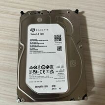 X80:(動作保証/使用0時間/AVコマンド対応）Seagate ST2000VM005-2AX102 3.5インチHDD 2TB SATA _画像1