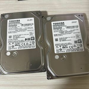 Q13/14(二枚セット):【動作保証/使用0時間 /AVコマンド対応】TOSHIBA DT01ACA050 3.5インチHDD 500GB SATA