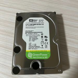 A43:◇動作保証/AVコマンド対応◆使用0時間 WDC SATA 3.5インチHDD SATA 1000GB 1TB WD10EUCX-63YZ1Y0