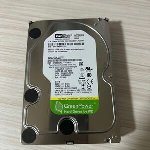 X38:◇動作保証/AVコマンド対応◆使用0時間 WDC SATA 3.5インチHDD SATA 2TB WD20EURX-14T0FY0