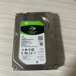 X39:（動作保証/使用0時間）Seagate BarraCuda ST2000DM006-2DM164 2TB 3.5インチHDD 2000GB