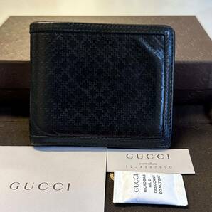 グッチ　GUCCI 財布　二つ折り　折り財布　ディアマンテ　メンズ