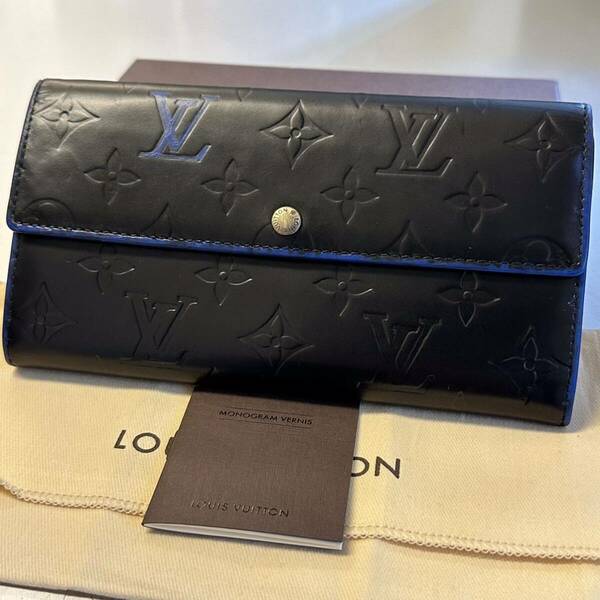 ルイヴィトン　LOUISVUITTON ヴェルニ　ポルトフォイユ　サラ　財布　長財布　レディース