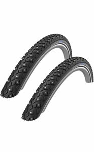 SCHWALBE(シュワルベ) 26x2.00インチ マラソン ウインター プラス スパイクタイヤ 2本セット　※送料未定