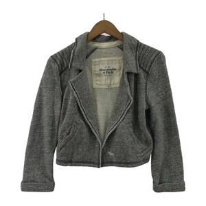 Abercrombie&Fitch アバクロンビーアンドフィッチ テーラードジャケット sizeL/グレー レディース