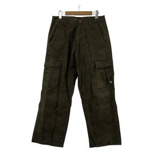 DC ディーシー 総柄 カーゴパンツ size30/カーキ メンズ