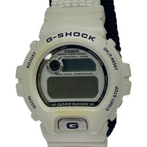CASIO カシオ DW-6697 G-SHOCK 腕時計/ホワイト×ネイビー レディース