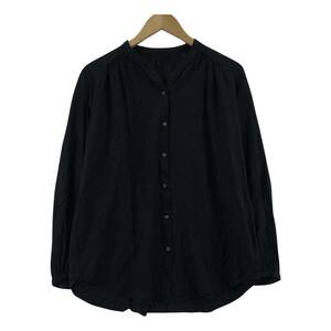 ゆうパケットOK GLOBAL WORK グローバルワーク 長袖シャツ sizeS/黒 レディース