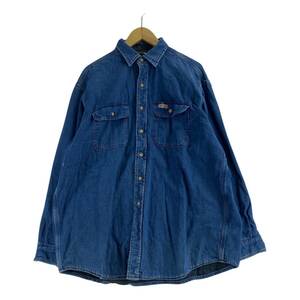 Carhartt｜カーハート デニムシャツ 長袖シャツ sizeサイズ表記なし/青系 メンズ