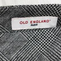 ゆうパケットOK OLD ENGLAND オールドイングランド ウール混　チェック スカート size38/グレー系 レディース_画像6