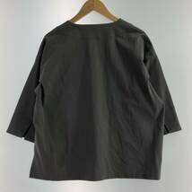 PLAIN PEOPLE プレインピープル vネック カットソー size3/グレー系 レディース_画像6