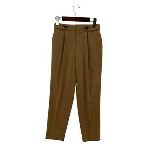 自由区 スラックス パンツ size30/ベージュ レディース