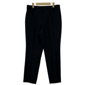 23区 ウール　テーパード パンツ size44/紺 レディース