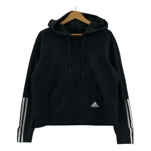 adidas アディダス ジップ パーカー sizeJ OT/黒 メンズ