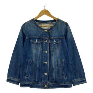 JILLSTUART Jill Stuart no color G Jean Denim jacket sizeM/ blue lady's 