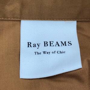Ray BEAMS レイビームス プリーツ シャツ ワンピース sizeサイズ表記なし/ブラウン レディースの画像8