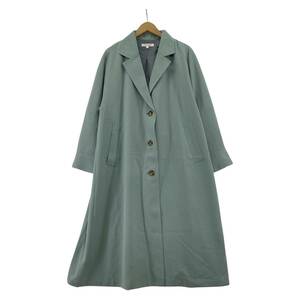 MOUSSY マウジー ステンカラーコート size1/ブルー系 レディース