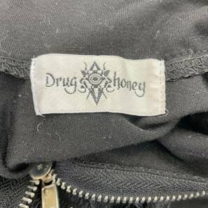 Drug honey ドラッグハニー ジップアップ デザイン ジャケット その他アウター size3/ブラック レディースの画像6