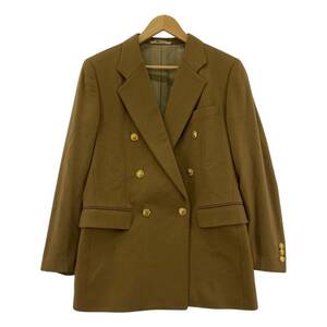 Aquascutum アクアスキュータム カシミヤ100％ テーラードジャケット size9/ブラウン レディース