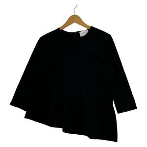 UNITED ARROWS ユナイテッドアローズ バックジップ 長袖Ｔシャツ size表記なし/黒 レディース