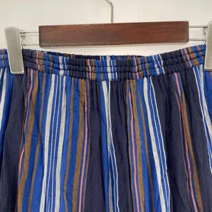 TOMORROWLAND トゥモローランド 総柄 フレア スカート size表記なし/ブルー系 レディースの画像3
