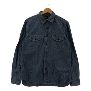 Lee リー 長袖シャツ sizeS/ブルー系 メンズ