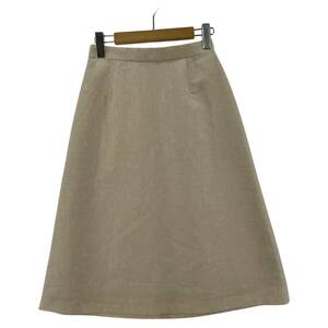  beautiful goods SunaUna SunaUna tag attaching total pattern skirt size36/ ivory lady's 