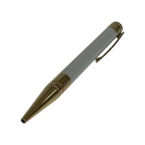 Dupont Dupon Ball Pen/White x Gold Unisex