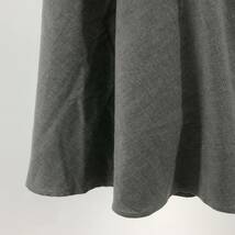 COEL コエル ティアード　ロング スカート size38/グレー レディース_画像3