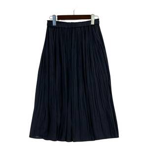 ROPE PICNIC ロペピクニック プリーツ スカート size36/ネイビー レディース