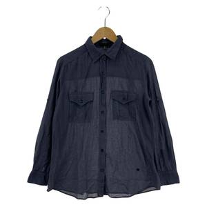 ゆうパケットOK iCB アイシービー 長袖シャツ size6/紫系 レディース