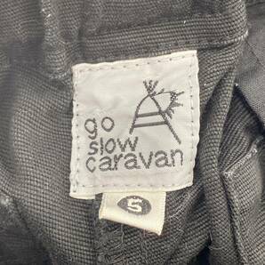 OUTDOOR アウトドア go slow caravanゴースローキャラバン パンツ size5/ブラック メンズの画像6