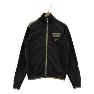 AERONAUTICA MILITARE アエロナウティカミリターレ ジップアップ ジャケット sizeS/チャコールグレイ メンズ