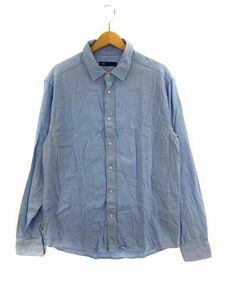 ZARA ザラ シャツ sizeL/ライトブルー ■■ ☆ dka6 レディース