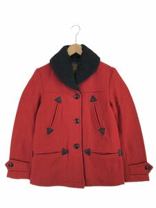 ROSE BUD Rose Bud wool . coat red *# * dka6 lady's 