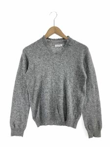 Bulle de Savon Vuldesabon Cashmere смешанный вязаный свитер Sizef/Grey ◇ ■ ☆ DKA6 Ladies