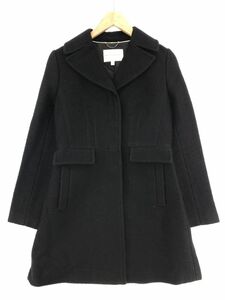 BANANA REPUBLIC バナナリパブリック ウール混 コート sizeS/ブラック ◆■ ☆ djd0 レディース