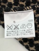 ensuite エンスウィート ウール100% Aライン ワンピース sizeM/茶 ◆■ ☆ cja4 レディース_画像4