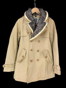 X-girl X-girl trench coat coat size1/ beige *# * cka8 lady's 