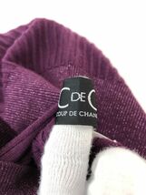 COUP DE CHANCE クードシャンス ウール混 ラメ ニット セーター size38/紫 ◆■ ☆ cka7 レディース_画像4