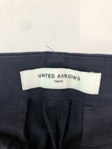 UNITED ARROWS ユナイテッドアローズ ガウチョ パンツ size34/紺 ■■ ☆ ckb5 レディース_画像3